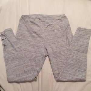 GAP gray heather athletic leggings